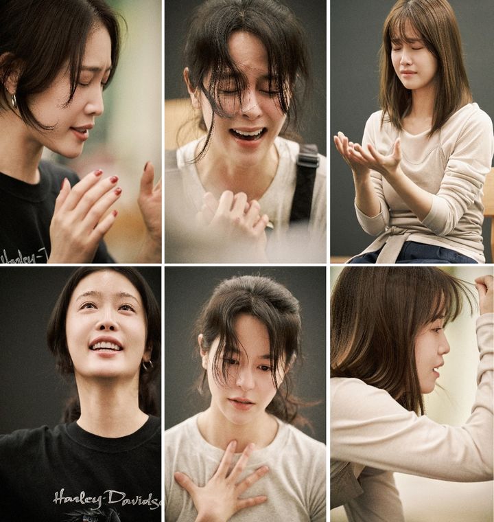 연극 '플리백' 연습 사진. (사진=브러쉬씨어터 제공) *재판매 및 DB 금지