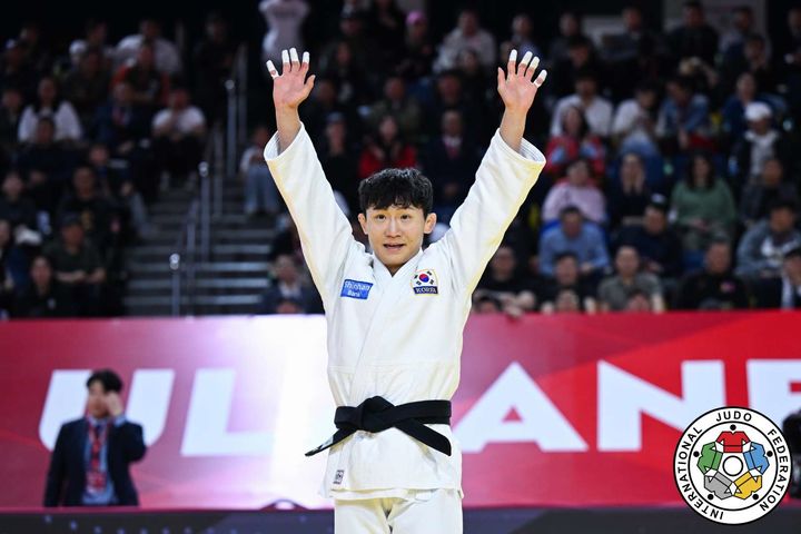 [서울=뉴시스] 국제유도연맹(IJF) 2026 울란바타르 그랜드슬램 66㎏급에서 동메달을 따낸 김찬녕. (사진=국제유도연맹 홈페이지 캡처) 2026.06.19. *재판매 및 DB 금지
