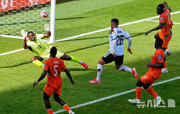 [토론토=AP/뉴시스]독일, 코트디부아르에 2-1 역전승. 2026.06.20.