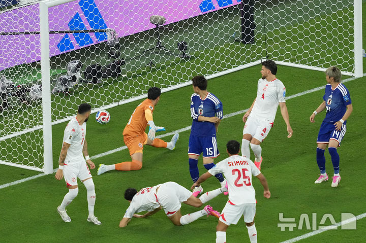 [과델루페=AP/뉴시스] 일본 남자 축구 대표팀의 가마다 다이치. 2026.06.20.