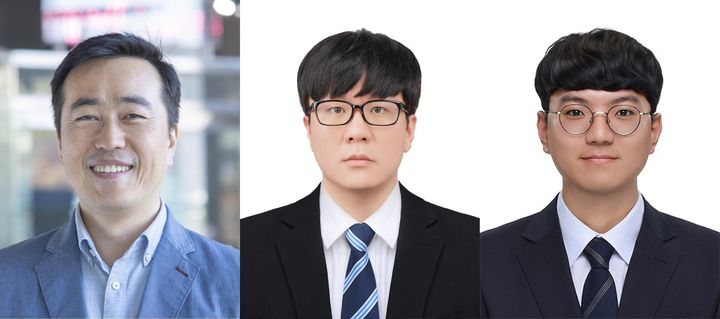 [울산=뉴시스] 이희승 교수, 김지수 연구원, 박하은 박사. (왼쪽부터 차례대로) (사진=UNIST 제공) photo@newsis.com *재판매 및 DB 금지