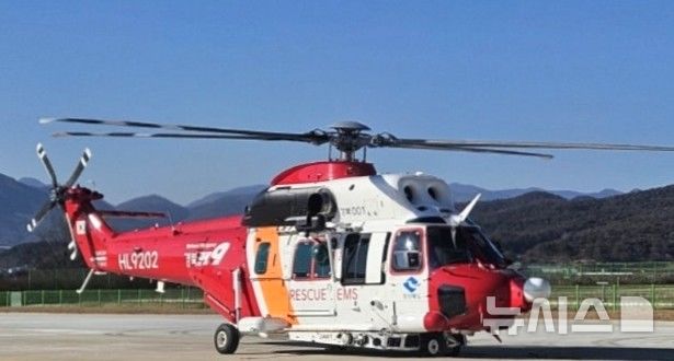 [포항=뉴시스] = 경북소방119헬기. (사진=뉴시스 DB) 2026.06.21. photo@newsis.com