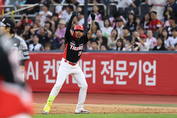 박건우의 2점 홈런 박건우, 선제 2점 홈런 장착