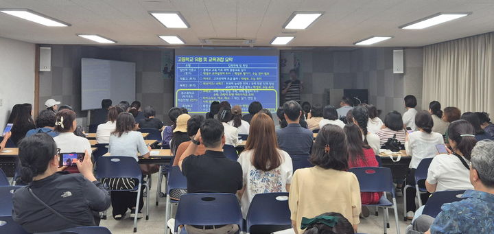 [진주=뉴시스]진주미래인재센터, 2025년 진로상담의 날 특강.(사진=뉴시스 DB).photo@newsis.com *재판매 및 DB 금지