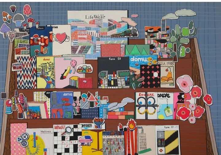 김은미, On my shelf, 2026, Acrylic on canvas, 86.7x124.5cm *재판매 및 DB 금지