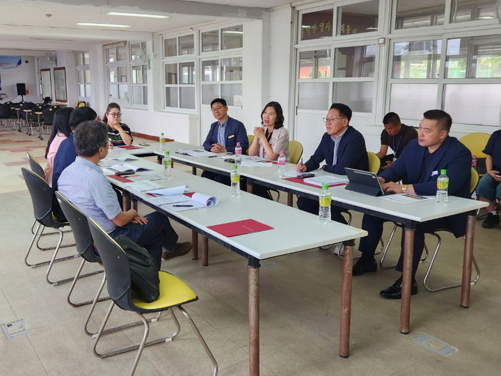 [홍성=뉴시스] 충남교육 미래동행 준비위원회 농어촌교육·교육균형발전 분과 활동 모습. *재판매 및 DB 금지