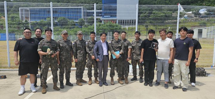 [구미=뉴시스] 드론 실무 위탁교육. (사진=경운대 제공) 2026.06.23 photo@newsis.com *재판매 및 DB 금지