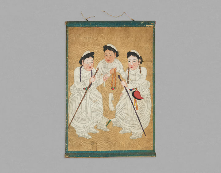 [서울=뉴시스] 서울 금성당 무신도 삼불사 할머니 (사진=국가유산청 제공) 2026.06.23. photo@newsis.com *재판매 및 DB 금지