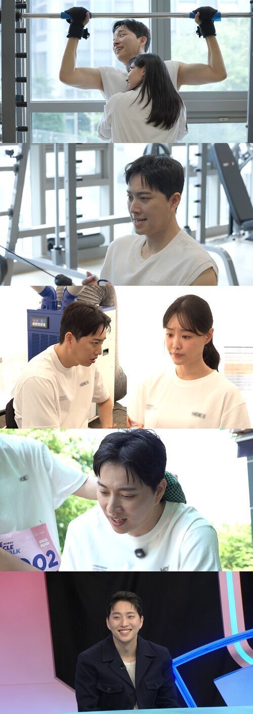 [서울=뉴시스] 23일 오후 10시40분 방송되는 SBS TV 예능물 '동상이몽 시즌2 - 너는 내 운명'에서는 박위, 송지은 부부의 7㎞ 휠체어 마라톤 도전기가 공개된다. (사진=SBS) 2026.06.23. photo@newsis.com *재판매 및 DB 금지
