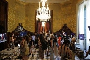 지난 18~19일 스페인 바르셀로나 카사 요자 데 마르에서 열린 '소나르+D(Sónar+D) 2026'에서 국내 예술기술 융합 창작자들의 글로벌 쇼케이스가 진행됐다. (사진=아트코리아랩 제공) *재판매 및 DB 금지