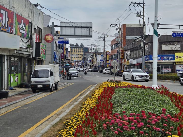김제 남북로 골목형 상점가 전경(사진=익산시 제공) *재판매 및 DB 금지