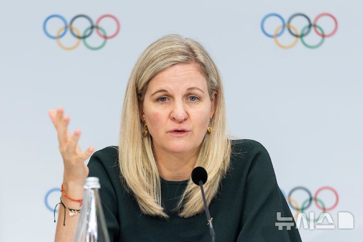 [로잔=AP/뉴시스] 커스티 코번트리 국제올림픽위원회(IOC) 위원장. 2026.06.25