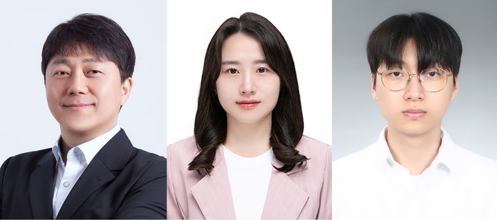 [울산=뉴시스] 임정호 UNIST 교수, 강유진 국민대학교 교수, 이시현 UNIST 연구원 (사진=UNIST 제공) photo@newsis.com *재판매 및 DB 금지