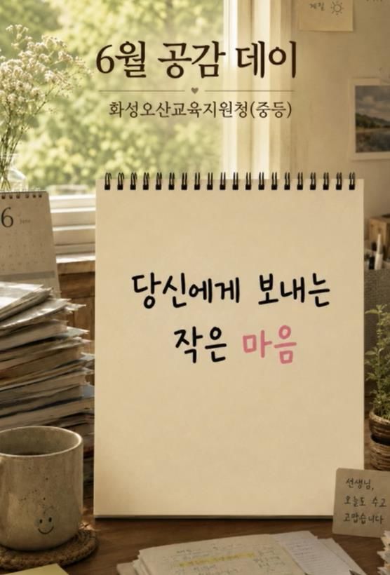 [화성=뉴시스] 화성오산교육지원청 '수업나눔 정기구독' 6월 공감데이 제작영상. (사진=경기도화성오산교육지원청 제공) 2026.06.25. photo@newsis.com *재판매 및 DB 금지