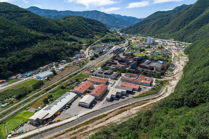 신동대체산업단지 전경.(사진=정선군 제공) *재판매 및 DB 금지