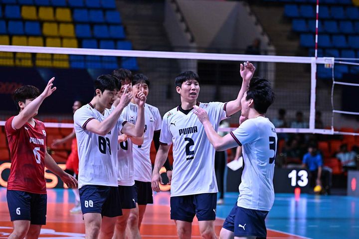 [서울=뉴시스] 한국 남자 배구 대표팀. (사진=AVC컵 홈페이지 캡처) 2026.06.25. *재판매 및 DB 금지
