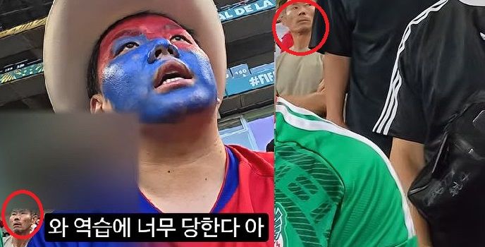 [서울=뉴시스] 유튜버 곽튜브의 영상에서 손흥민(로스엔젤레스FC)의 아버지 손웅정씨가 포착되면서 화제가 됐다. (사진=곽튜브 유튜브 채널 캡처)