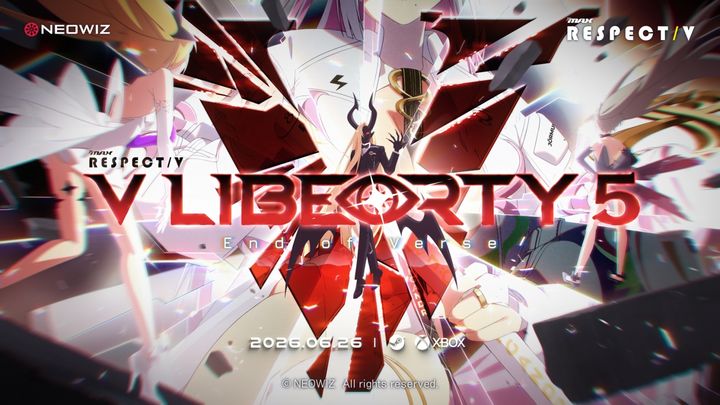 [서울=뉴시스] 네오위즈가 리듬게임 '디제이맥스 리스펙트 V'의 신규 다운로드 콘텐츠(DLC) 'V 리버티 5'를 출시한다. (사진=네오위즈 제공) *재판매 및 DB 금지