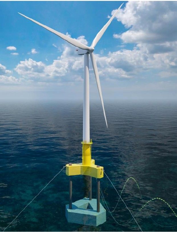 KOMERI Obtains AIP for 25MW Floating Offshore Wind Foundation