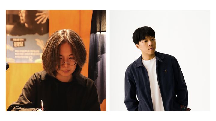 [서울=뉴시스] 제12회 김현문학패에 시인 김뉘연(왼쪽)과 소설가 민병훈이 선정됐다. (사진=문학실험실 제공) 2026.06.26. photo@newsis.com *재판매 및 DB 금지