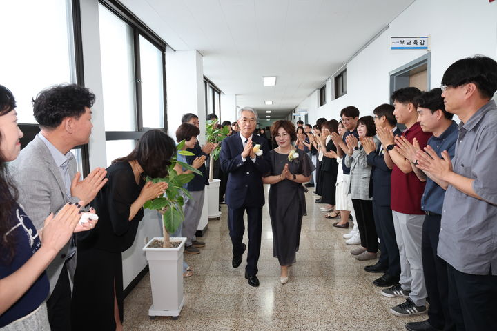 [창원=뉴시스]박종훈경남교육감 퇴임.(사진=경남교육청 제공) 2026.06.26. photo@newsis.com *재판매 및 DB 금지