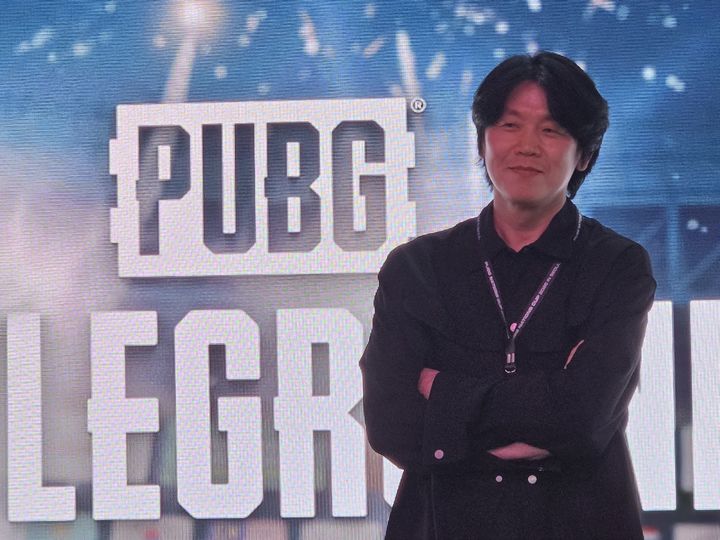[서울=뉴시스] 장태석 펍지 IP 프랜차이즈 총괄은 '펍지 네이션스 컵' 그랜드 파이널 첫날 현장을 방문해 취재진과 만나 펍지 IP의 발전 방향에 관해 설명했다. (사진=게임기자단) *재판매 및 DB 금지