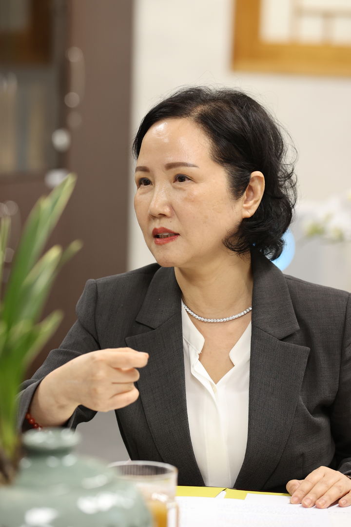 [서울=뉴시스] 지난 25일 서울 종로구 국립고궁박물관에서 인터뷰하는 배민성 국립고궁박물관장 (사진=국립고궁박물관 제공) 2026.06.29. photo@newsis.cok *재판매 및 DB 금지