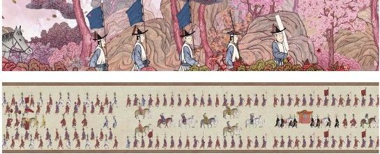 [서울=뉴시스] 비주얼아트 'K-헤리티지: 조선왕실 행차 풍경' 장면 중 일부 (사진=국가유산청 제공) 2026.06.29. photo@newsis.com *재판매 및 DB 금지