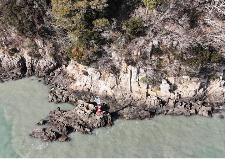 [서울=뉴시스] 임시 족도 등대 전경. (사진=해양수산부 제공) 2026.06.29. photo@newsis.com *재판매 및 DB 금지