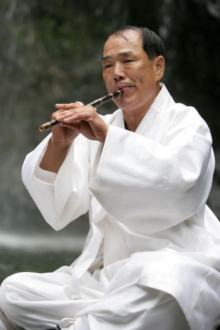 [서울=뉴시스] 구례향제줄풍류 단소 작고보유자 인재 이철호 (사진=국가유산청 제공) 2026.06.29. photo@newsis.com *재판매 및 DB 금지