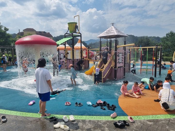 [합천=뉴시스] 합천 회양관광지·대장경테마파크·정양레포츠공원 물놀이장 7월 1일 개장-회양관광지 (사진=합천군 제공) 2026. 06. 29. photo@newsis.com *재판매 및 DB 금지