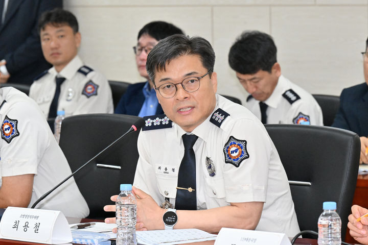 [세종=뉴시스] 최용철 소방청장 직무대행. (사진=소방청). *재판매 및 DB 금지