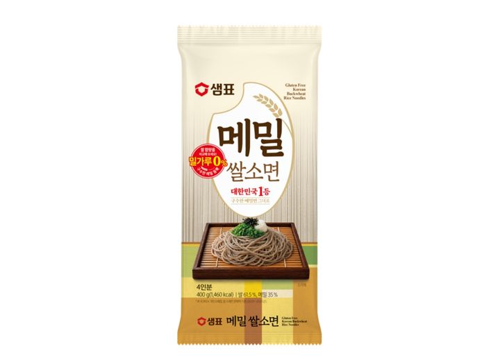 [서울=뉴시스] 샘표, '메밀 쌀소면' 출시(사진=샘표 제공) *재판매 및 DB 금지