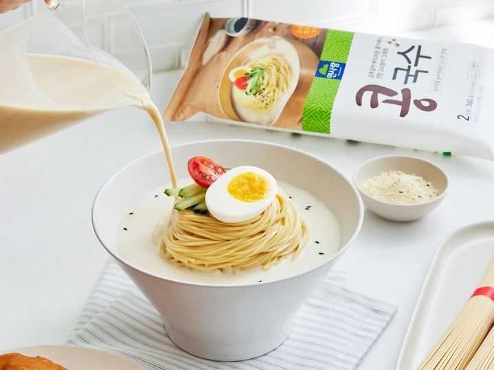 [서울=뉴시스] 면사랑, '콩국수'(사진=면사랑 제공) *재판매 및 DB 금지