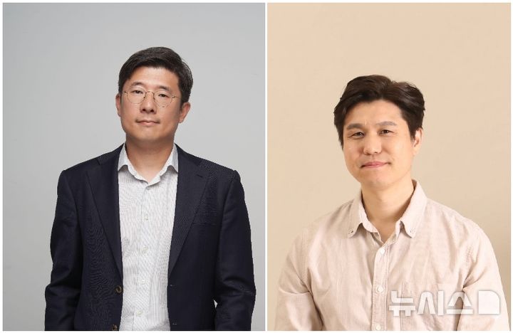 [서울=뉴시스] 왼쪽부터 김지웅 케어랩스 CSO, 이원희 굿닥 CTO. (사진= 케어랩스 제공)