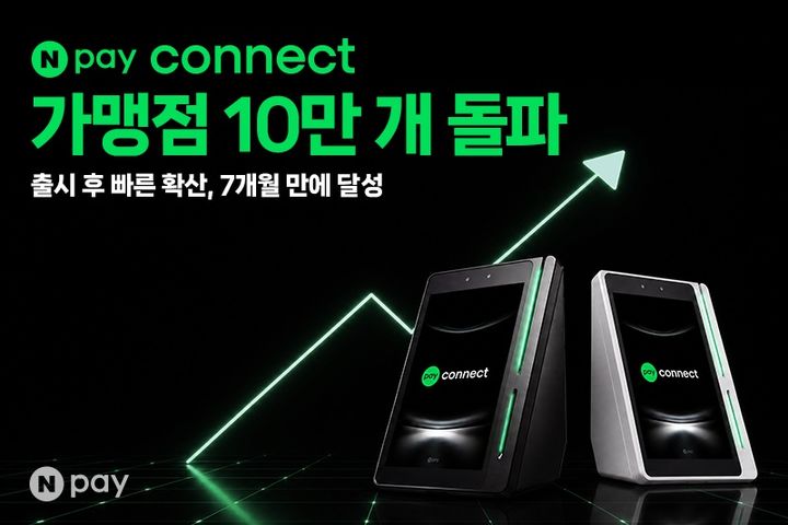 [서울=뉴시스] Npay 커넥트 가맹점 10만개 돌파 이미지. (사진=네이버페이 제공) 2026.06.30. photo@newsis.com *재판매 및 DB 금지