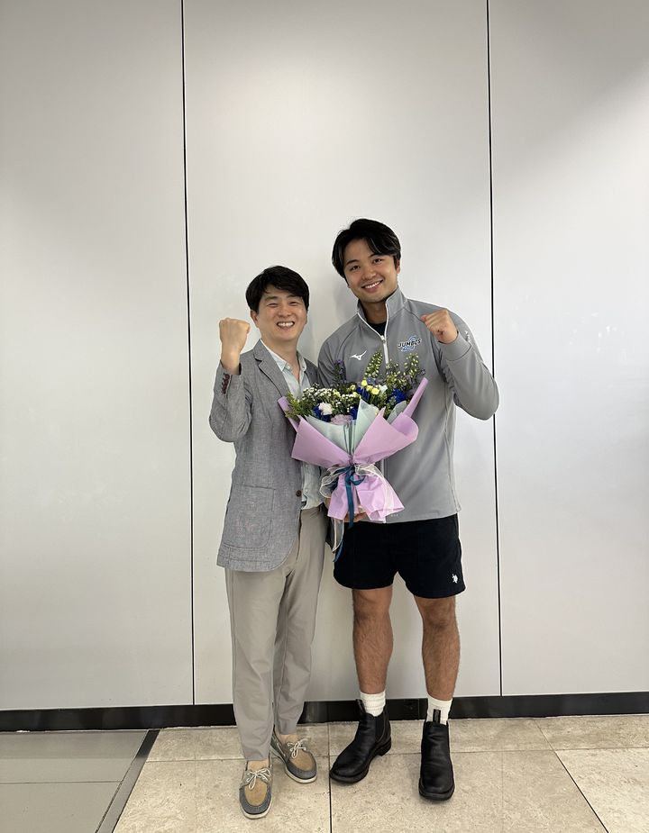 [서울=뉴시스] 남자배구 대한항공 새 아시아 쿼터 선수 야마모토 류. (사진=대한항공 제공) 2026.06.30. *재판매 및 DB 금지