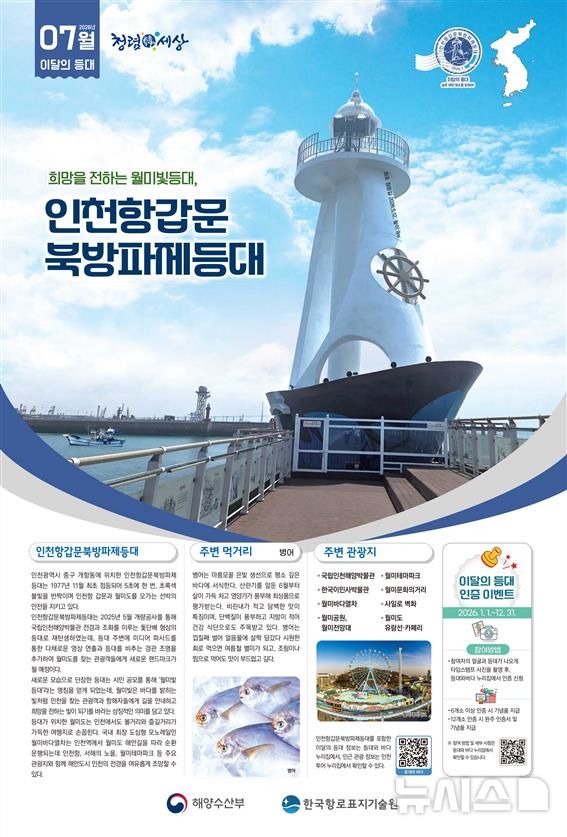 [서울=뉴시스] 7월 등대. 