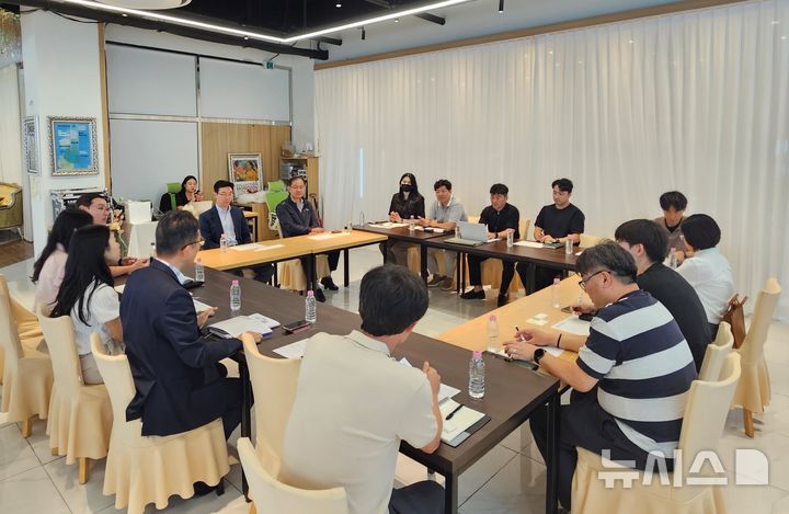 [전주=뉴시스] 1일 개최한 '2026년 제2차 전북특별자치도 혁신기업 실무자 간담회' 모습. *재판매 및 DB 금지