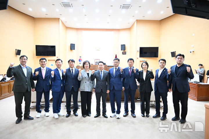 [완주=뉴시스] 제10대 완주군의회 의원. *재판매 및 DB 금지