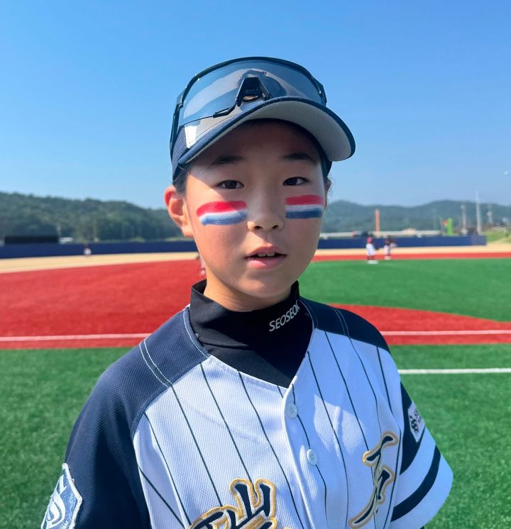 [서울=뉴시스] 서석초 야구부 주장 최서윤. (사진=KIA 제공) 2026.07.01. *재판매 및 DB 금지