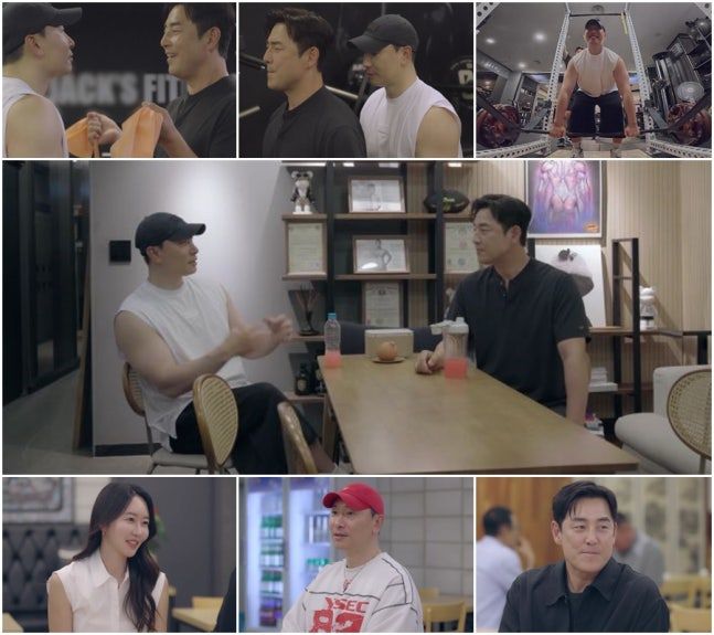 [서울=뉴시스] 3일 오후 9시 방송되는 채널A 예능물 '신랑수업2'에서는 김성수가 라이머에게 일일 헬스 트레이너를 부탁하는 모습이 그려진다. (사진=채널A) 2026.07.02. photo@newsis.com *재판매 및 DB 금지