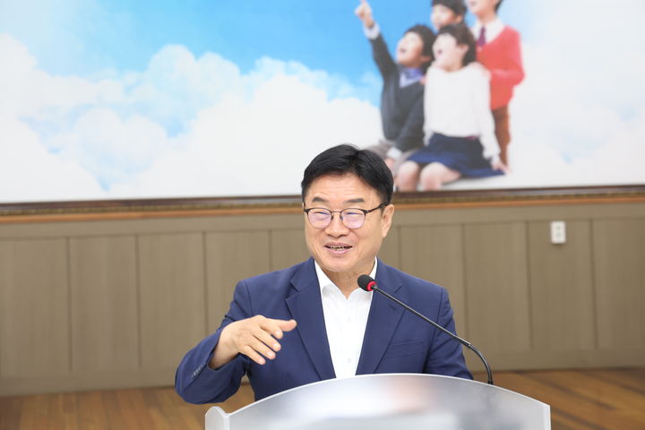 권순기 경남교육감 "인공지능·학령인구 감소에 대비해야"