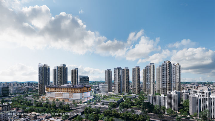 [전남광주=뉴시스] 전남광주통합특별시 북구 임동 챔피언스시티 투시도. (사진=챔피언스시티복합개발사 제공). photo@newsis.com *재판매 및 DB 금지