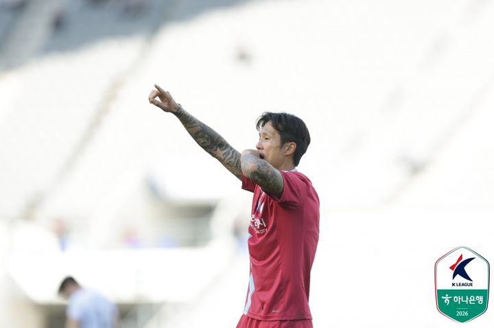 [서울=뉴시스] 프로축구 K리그2 용인FC의 석현준. (사진=한국프로축구연맹 제공) 2026.04.26. photo@newsis.com *재판매 및 DB 금지