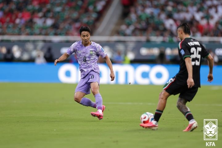 [서울=뉴시스]축구 국가대표 백승호. (사진=대한축구협회 제공)