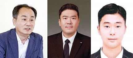 충북교육청 지방별정직공무원(왼쪽 부터 변우열.김충모.방건휘) *재판매 및 DB 금지