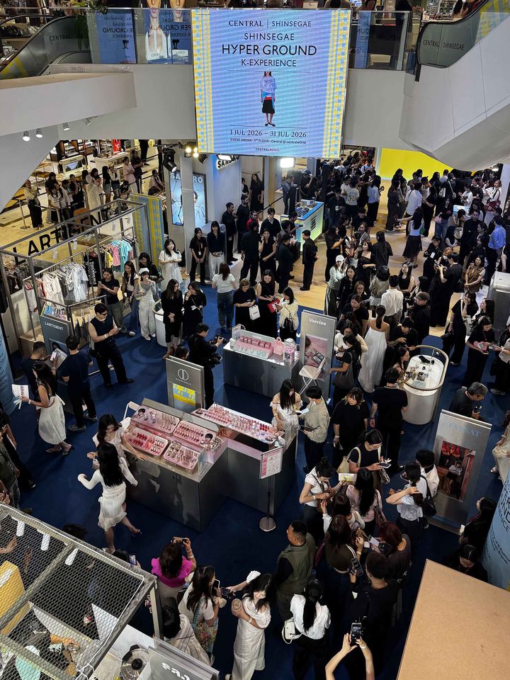 [서울=뉴시스] 신세계 하이퍼그라운드 태국 팝업 'K-Experience Fair' (사진=신세계백화점 제공) *재판매 및 DB 금지