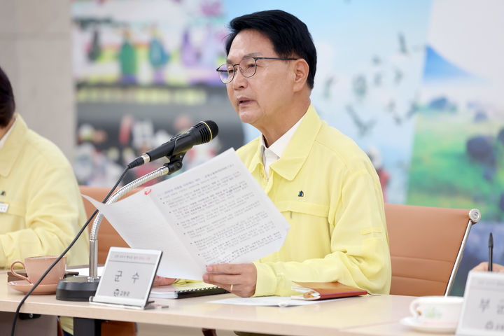 [고창=뉴시스] 심덕섭 전북 고창군수. (사진=고창군 제공) photo@newsis.com *재판매 및 DB 금지