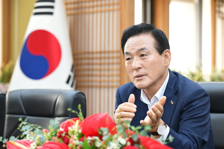 [논산=뉴시스]백성현 논산시장. 2026. 07. 07 photo@newsis.com *재판매 및 DB 금지